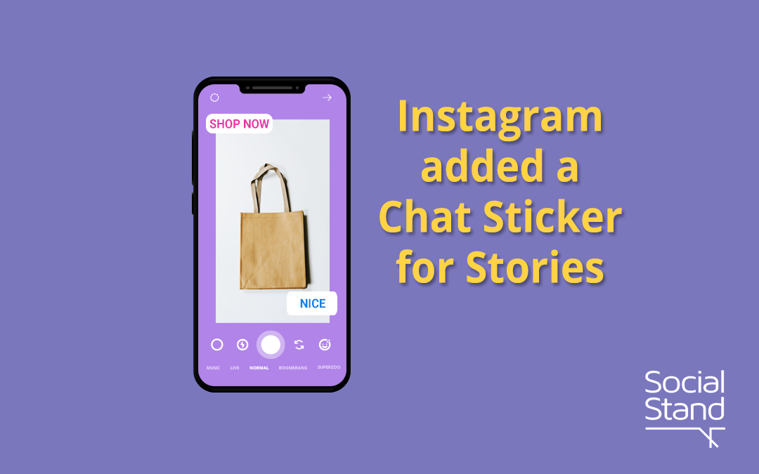 Instagram Rolls Out New Chat Sticker on Instagram Stories