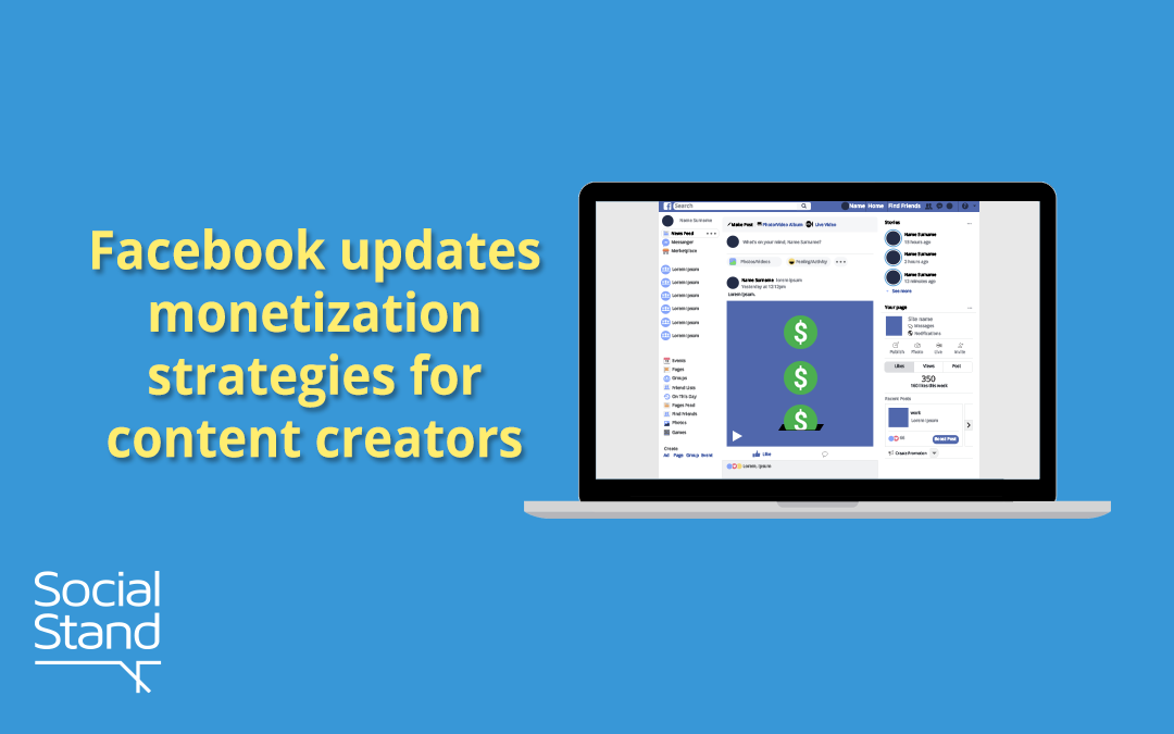 Facebook Updates Monetization Strategies for Content Creators