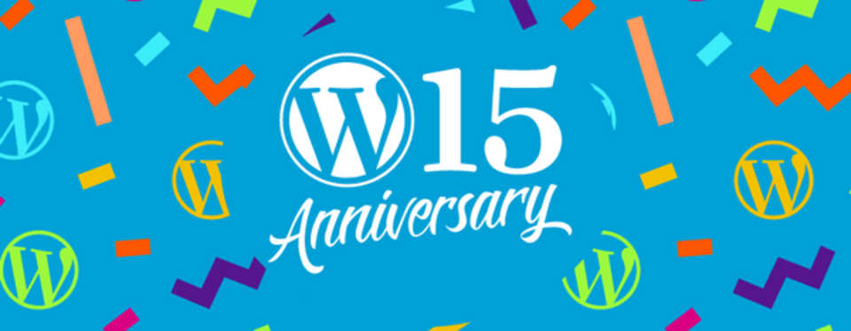 WordPress 15th Anniversary Celebration