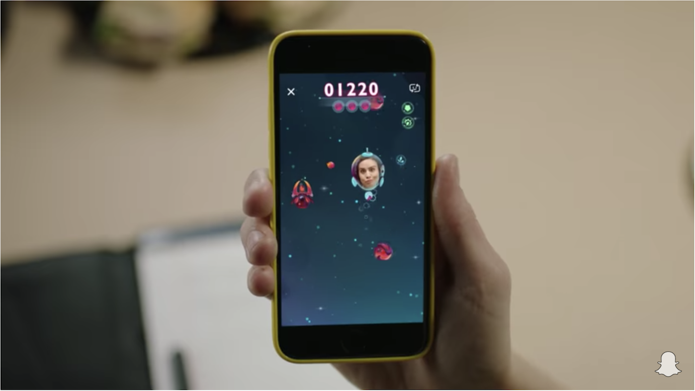 Snapchat Launches Snappables Interactive Lenses which are AR Enhanced
