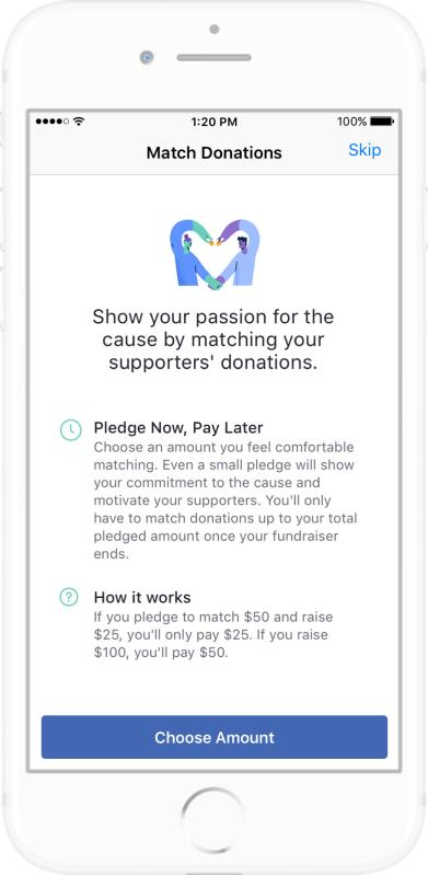 Facebook's Fundraiser Feature Gets Some Added Functionality