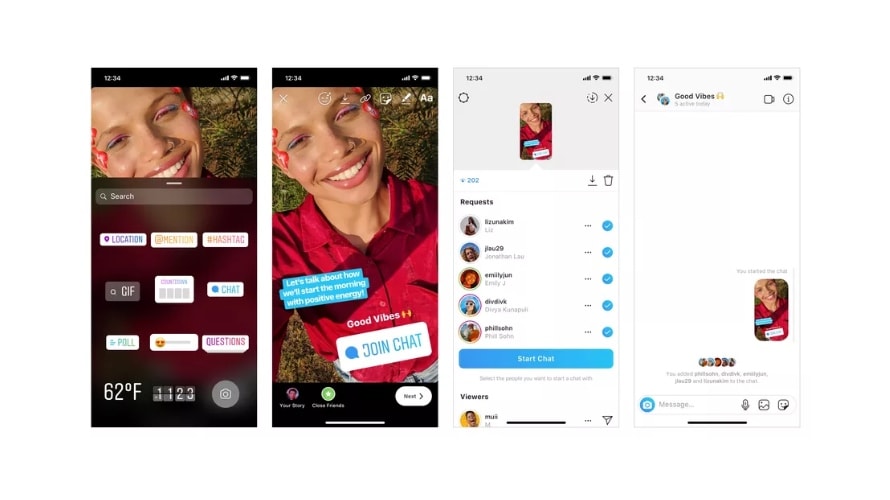 Instagram Rolls Out New Chat Sticker on Instagram Stories Instagram Rolls Out New Chat Sticker on Instagram Stories