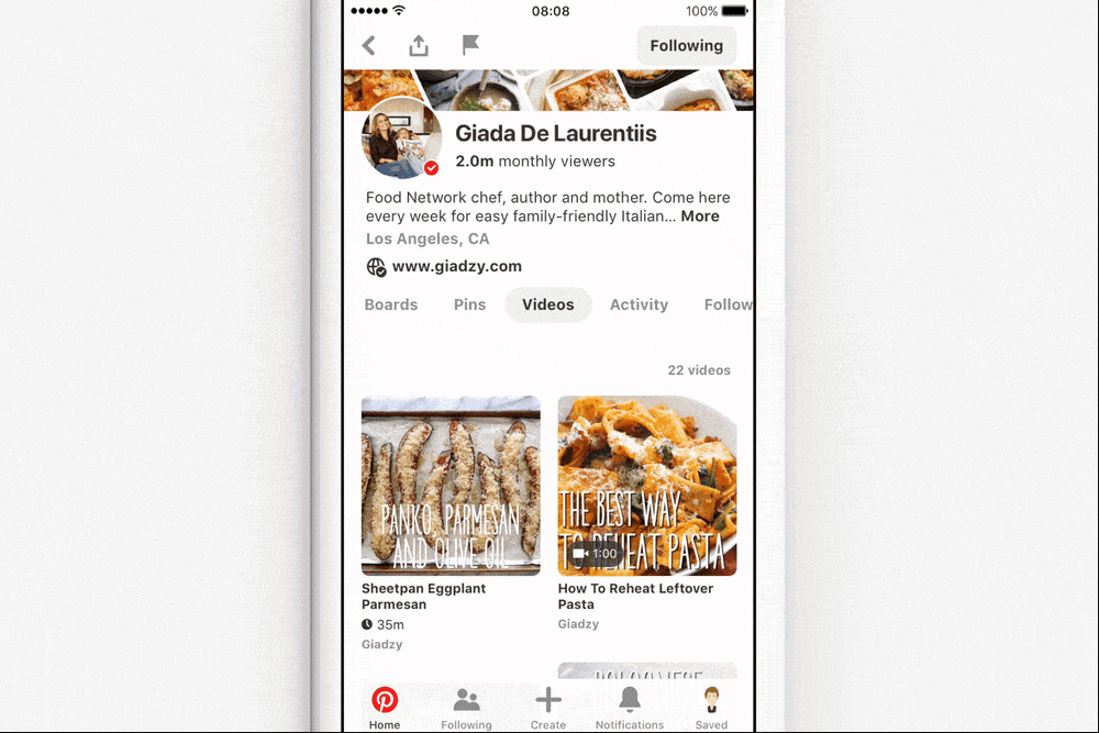 Pinterest Updates New Features and Tools for Video