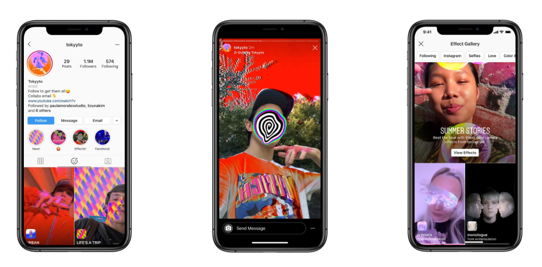 Facebook 在 Instagram 上推出 Spark AR Studio Facebook 在 Instagram 上推出 Spark AR Studio