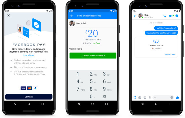 Facebook Makes Payments Simple