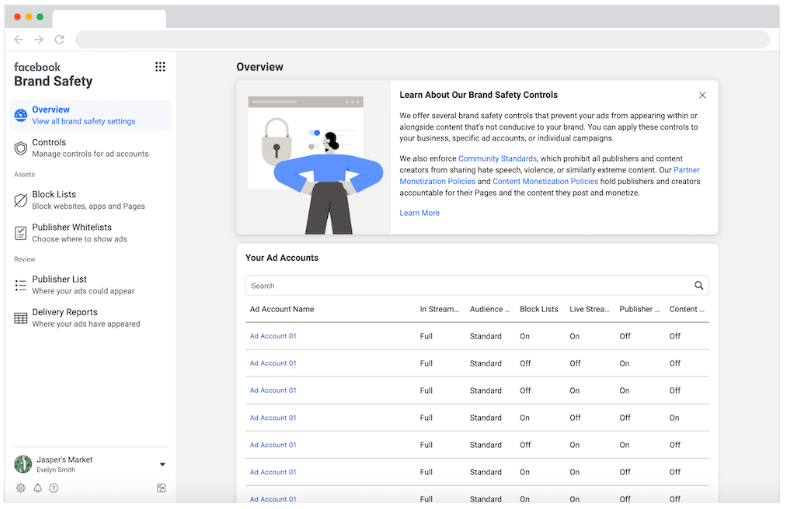 Facebook Expands Ad Safety Control