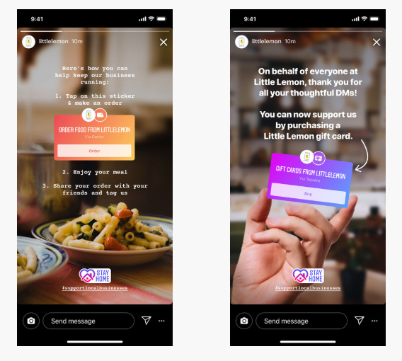 Instagram Launches New Stickers to Support Businesses Instagram Launches New Stickers to Support Businesses