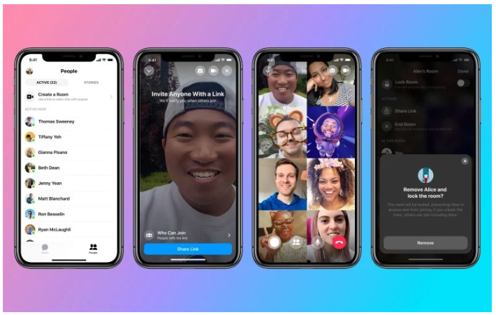 Facebook 推出可加入群組視頻通話 Facebook 推出可加入群組視頻通話