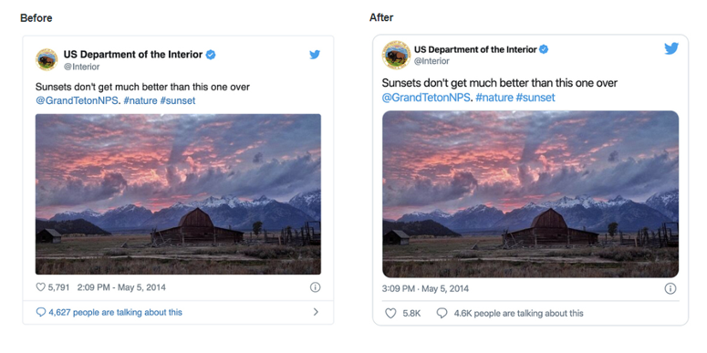 Twitter 宣布嵌入式推文的新外觀 Twitter 宣布嵌入式推文的新外觀